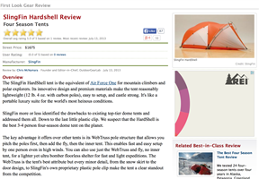 Outdoor gear lab sales tents