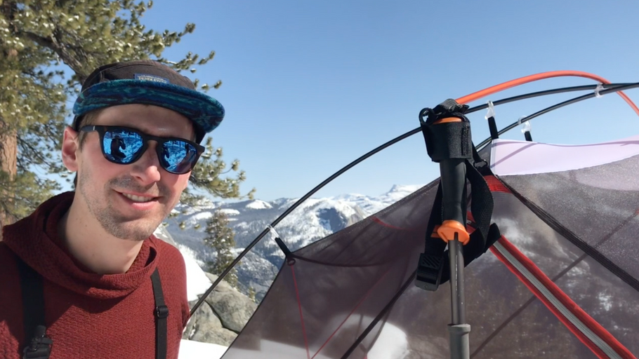 OutRigger Attachment: How to reinforce your tent with trekking poles