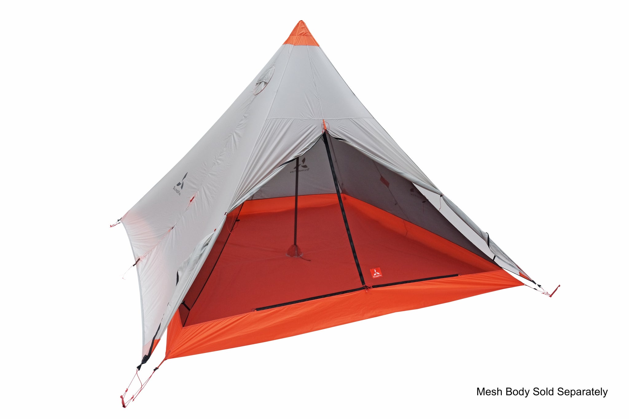 mid tent Cinder Cone 4P Pyramid Tent – SlingFin