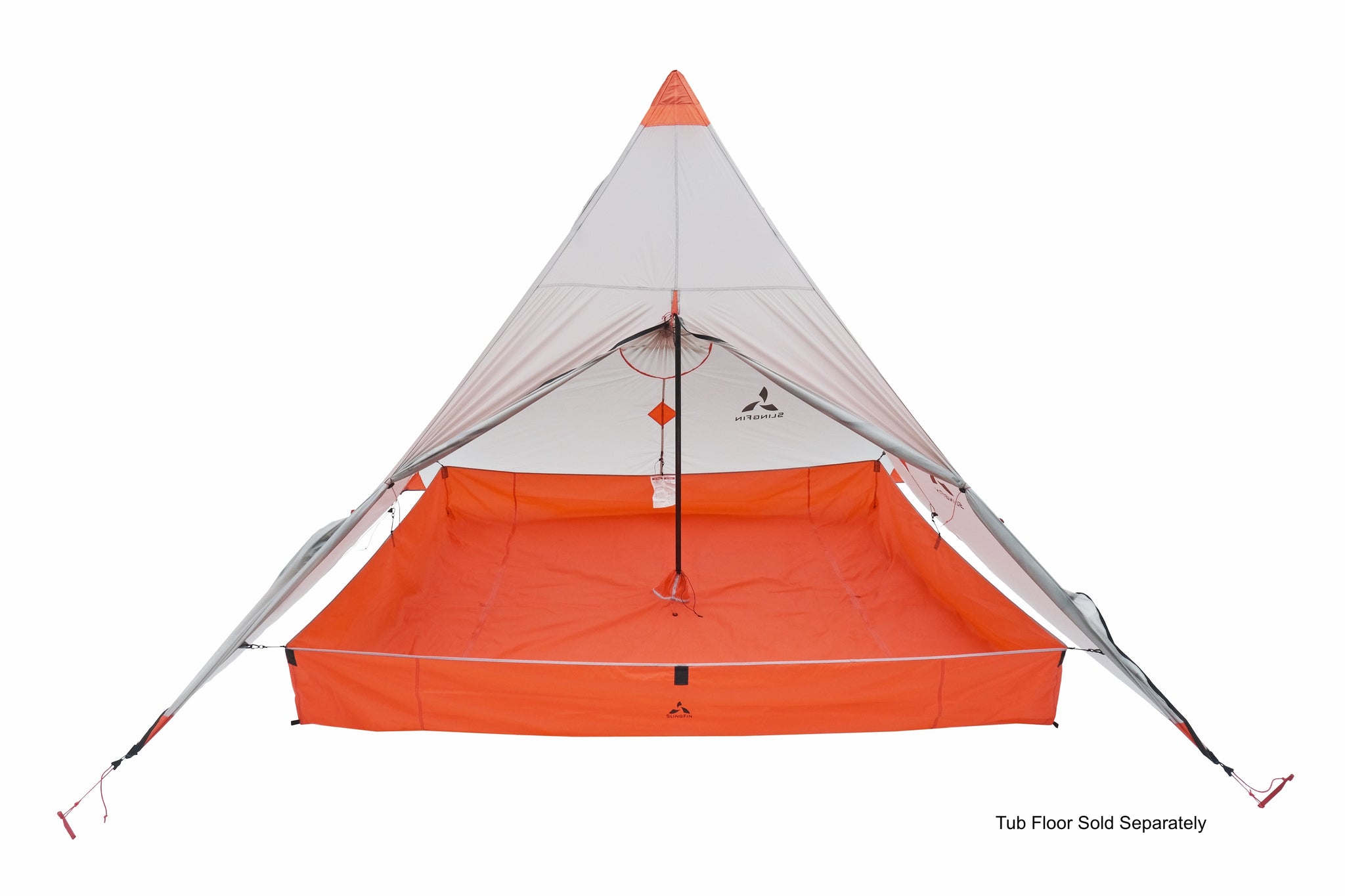 lightweight pyramid tent Cinder Cone 4P Pyramid Tent – SlingFin